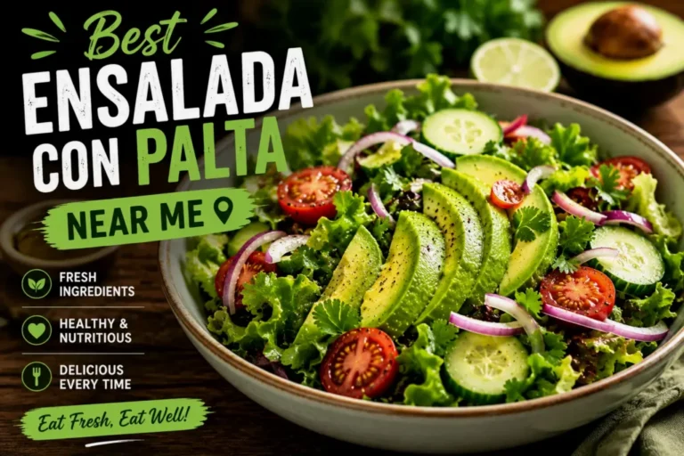 Best Ensalada con Palta Near Me: A Complete Guide
